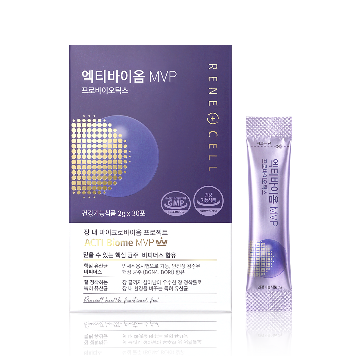 [ RENECELL ] ActiviBiome MVP / 2g x 30 sticks (60g)