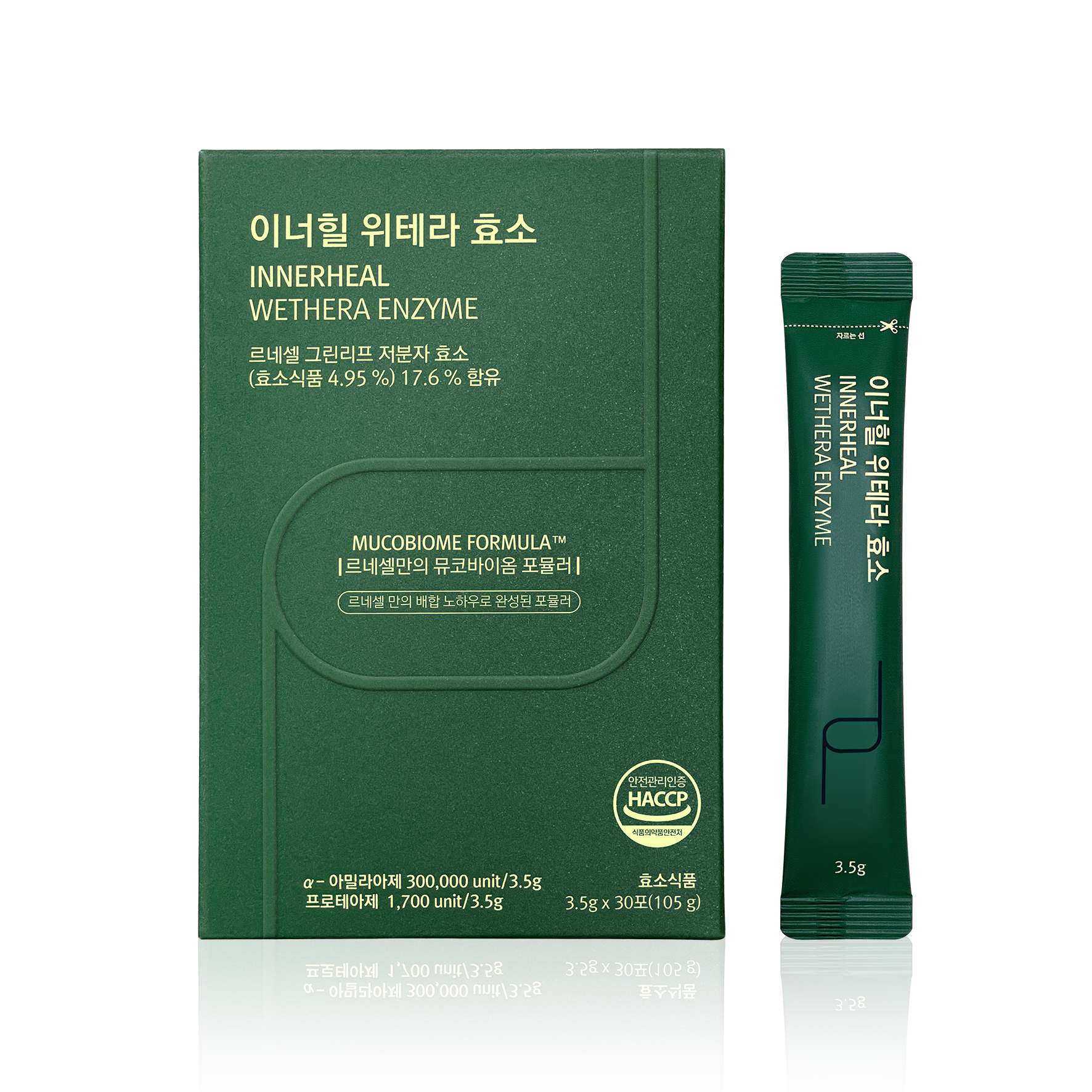 [ RENECELL ] Innerheal Withera Enzyme / 3.5g x 30 sticks (105g)