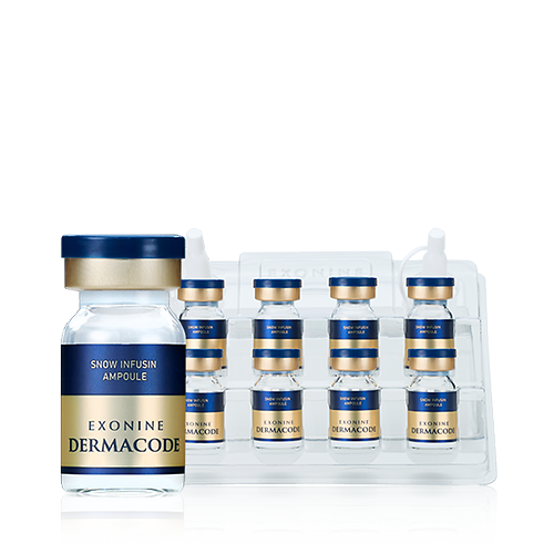 [ Sel Ruby ] EXONINE DERMACODE SNOW INFUSIN AMPOULE 6ml x 18ea